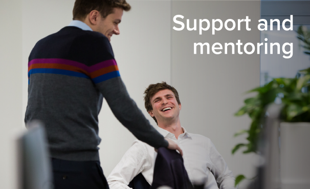 Support and mentoring